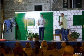 Predstava "Da nije jubavi" u Kaštel Starom , Kaštelansko kulturno ljeto 2018.